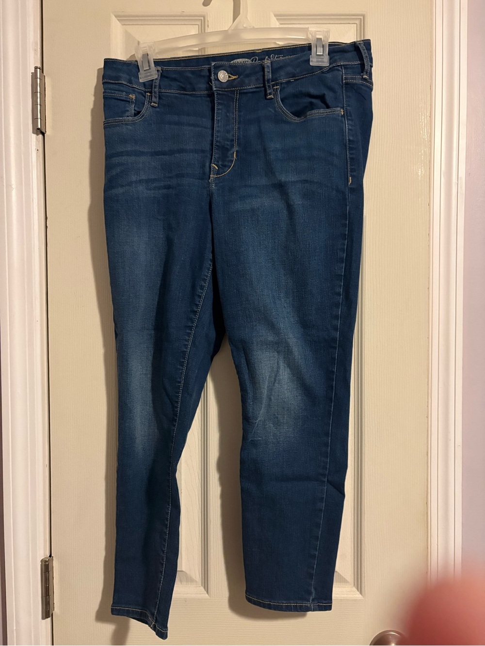 Old Navy Women's Dark Blue Stretch Jeans